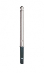 Stilpoller Ø 89 mm, mit Kugel, herausnehmbar